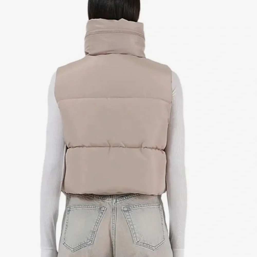 Apparis Beige puffer vest - Picture 3 of 4